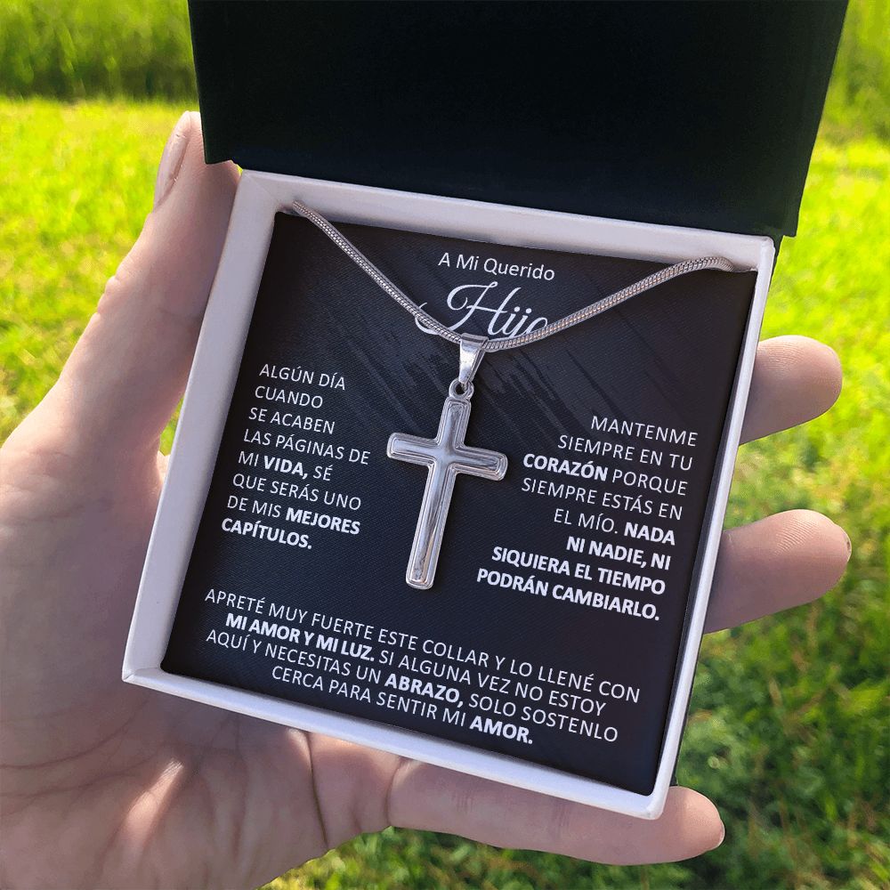A Mi Querido Hijo - Cross Necklace