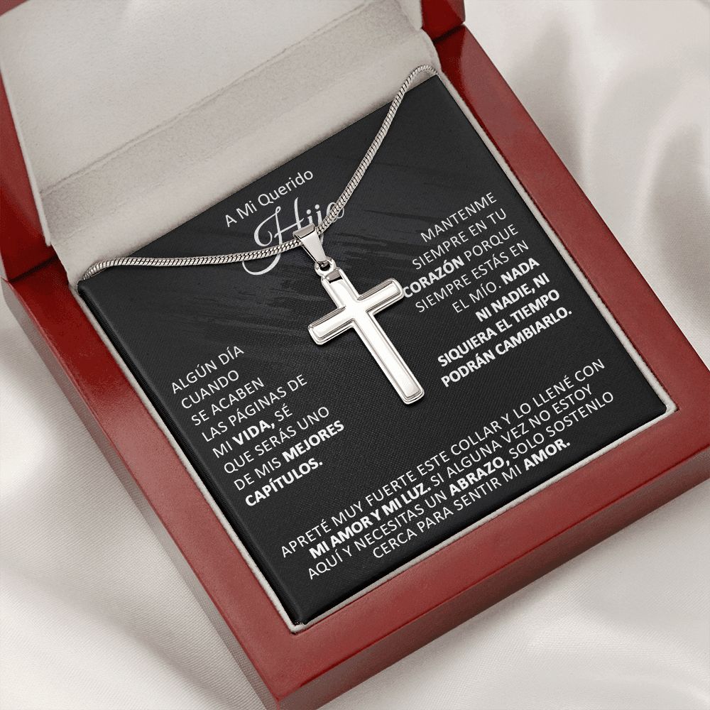 A Mi Querido Hijo - Cross Necklace