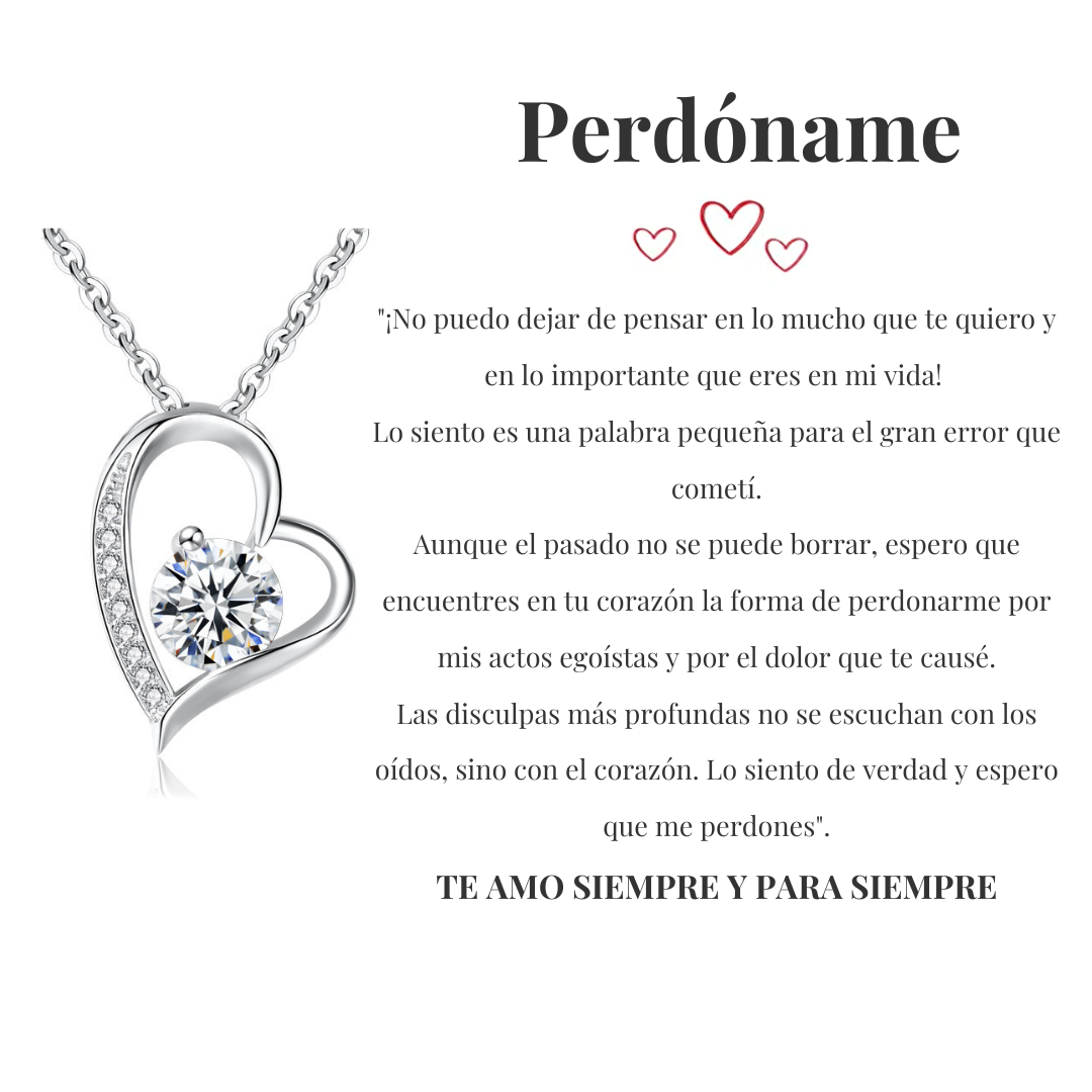 Collar Amor-Eterno™ para mi Amor (con caja y carta especial)