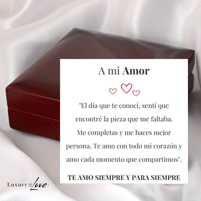 Collar Amor-Eterno™ para mi Amor (con caja y carta especial)