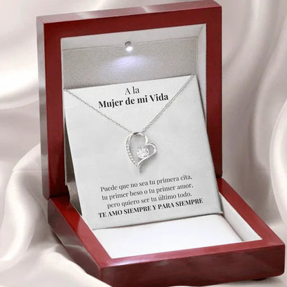 Collar Amor-Eterno™ para mi Amor (con caja y carta especial)