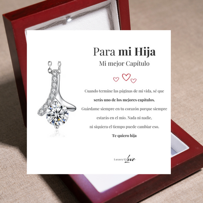 Collar Flor del Alma®  para mi Hija (con Nota especial y caja a escoger)