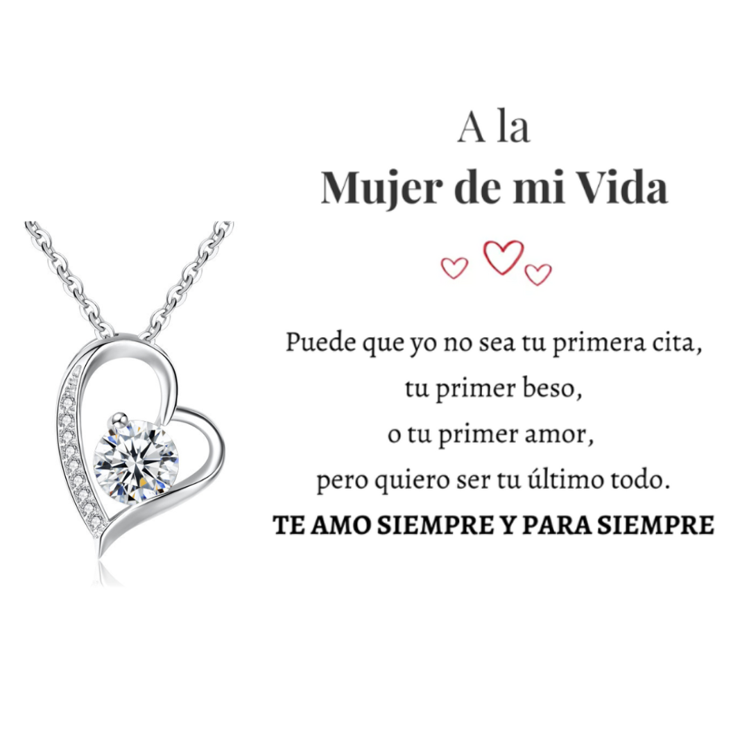 Collar Amor-Eterno™ para mi Amor (con caja y carta especial)