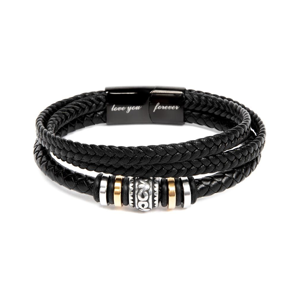 A Mi Hijo - Pulsera "Te Amaré por Siempre"