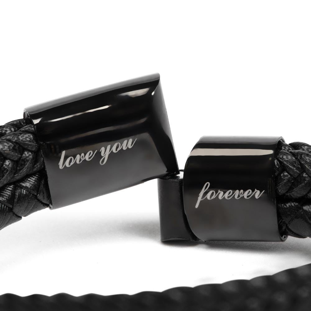 A Mi Hijo - Pulsera "Te Amaré por Siempre"