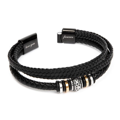 A Mi Hijo - Pulsera "Te Amaré por Siempre"