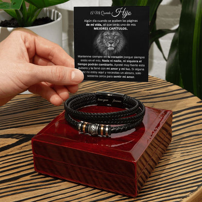 A Mi Hijo - Pulsera "Te Amaré por Siempre"