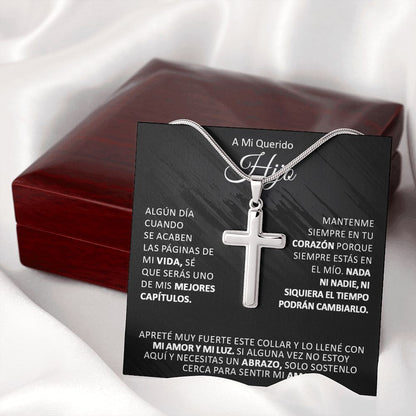 A Mi Querido Hijo - Cross Necklace