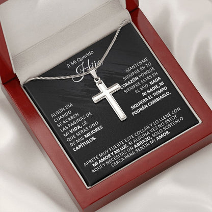 A Mi Querido Hijo - Cross Necklace