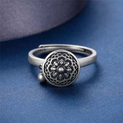 Anillo Budista Porta-Suerte Plata De Ley - (Oferta 2x1)
